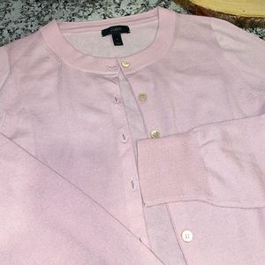 Pale Pink J. Crew Cardigan